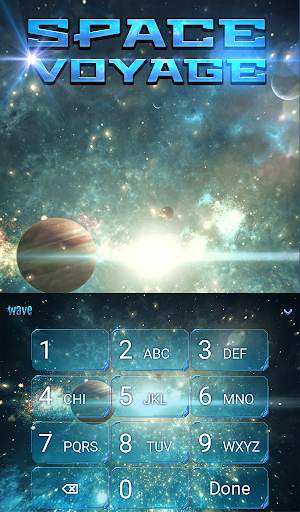 Space Voyage Animated Keyboard   Live Wallpaper स्क्रीनशॉट 5