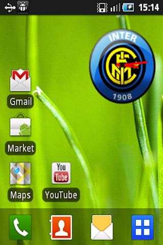 FC Inter Clock screenshot 1