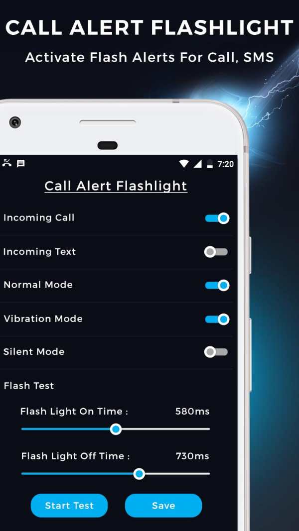 Ringing Flashlight screenshot 3