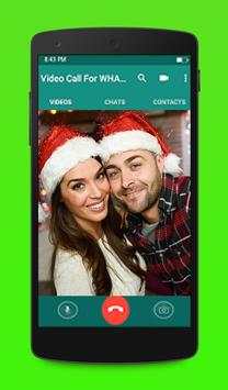 Video call for whatsapp prank screenshot 1