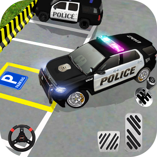 Cop Car Parking Hero: City Cops Driving Games 2018 आइकन