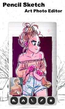Pencil Sketch Art Photo Editor 5 تصوير الشاشة