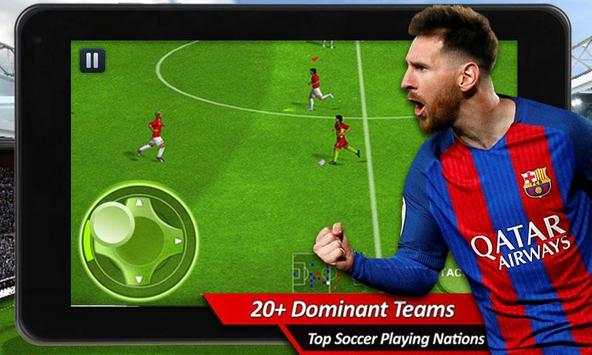 Play Football 2018 Game (real football) screenshot 1