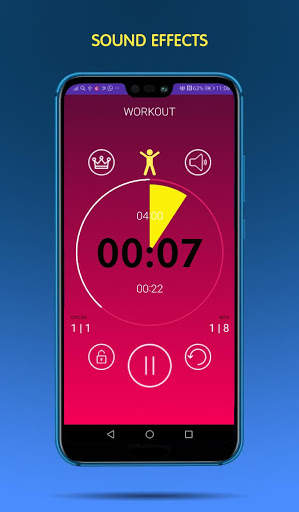 HIIT timer with music screenshot 3