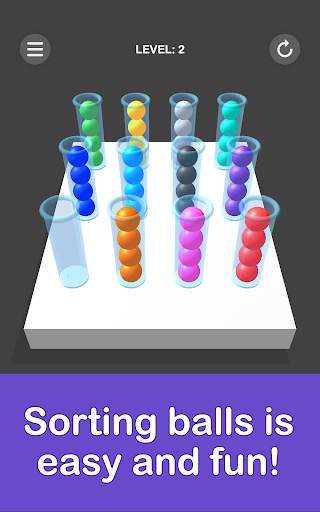 Bubble Sort 3D - Color Sorting screenshot 18