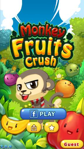 Monkey Fruits Crush screenshot 5