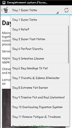 Fat burning juice-30 days plan screenshot 3