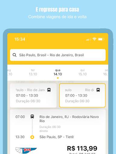 CheckMyBus: Busca e compara passagens de ônibus screenshot 15
