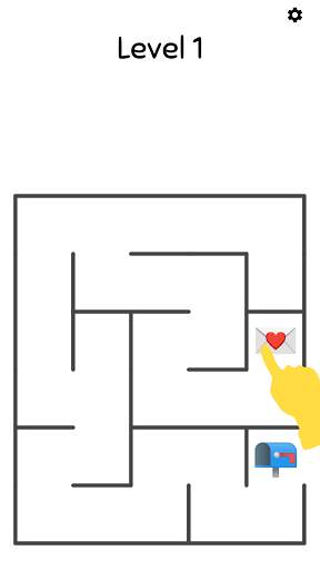 Emoji Maze Games - Challenging Maze Puzzle स्क्रीनशॉट 1