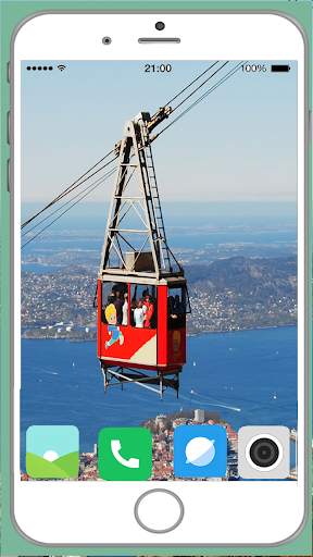 Cable Car Full HD Wallpaper screenshot 1
