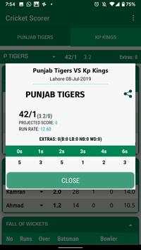 Cricket Scorer screenshot 7