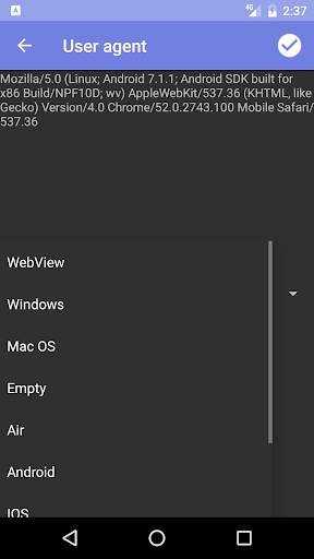 Air (Web Browser) screenshot 3