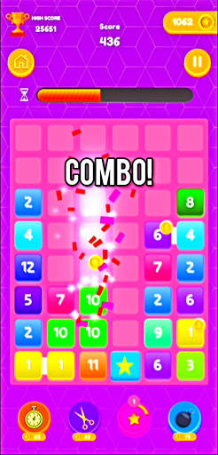 Merge Numbers - Star Edition screenshot 2