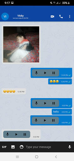 V Messenger Chat App screenshot 1