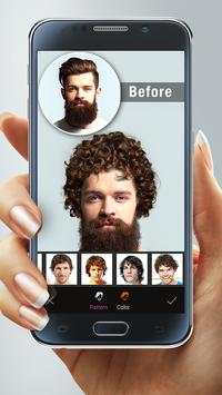 Man Hair Mustache Photo Editor screenshot 2