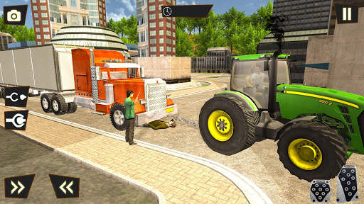 Farmer Heavy Duty Tractor Driving Sim 2018 screenshot 10