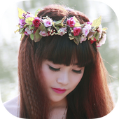 Flower Crown Photo Editor icon
