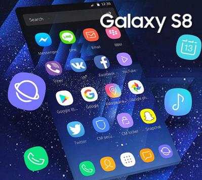 Theme for Samsung Galaxy S8 screenshot 4