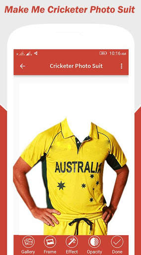 Cricket Photo Suit screenshot 2