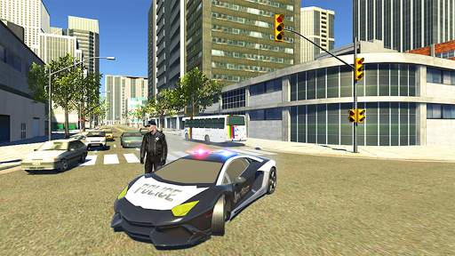 Police Car Drift Driving Simulator screenshot 3