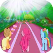 My little unicorn pony dolls runner logo