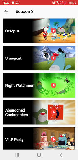 Oggy Cockroaches Cartoon App screenshot 2
