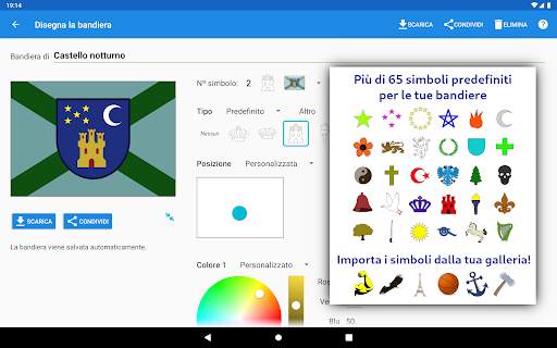 Disegna la bandiera screenshot 21