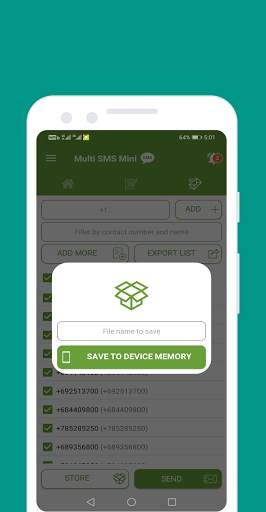 Bulk sms sender (SIM, Whats App) screenshot 8