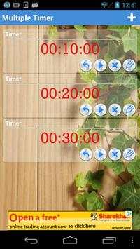 Multiple Timer Lite screenshot 1