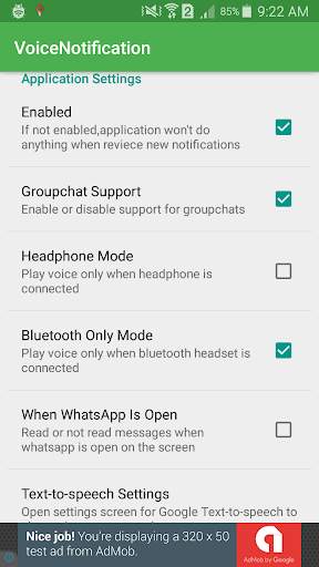 Message Reader For WhatsApp screenshot 1