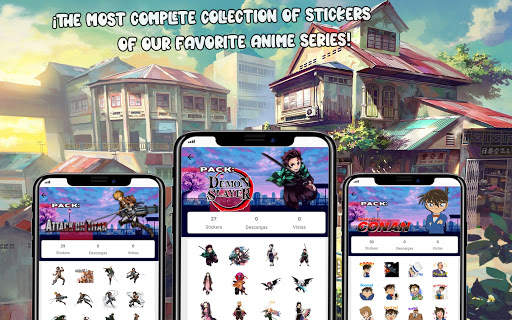 Anime Stickers for WhatsApp - WAStickerApps screenshot 7