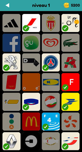 Logo Test: Français Quiz & Jeu, Devinez la Marque скриншот 1