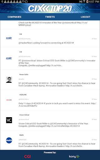 CIX 2014 screenshot 8