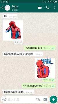 WAStickerApps - Super Hero Stickers For Whatsapp screenshot 5
