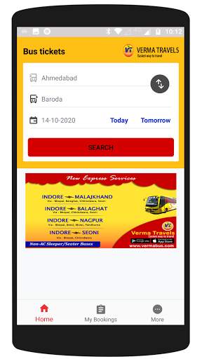 Verma Travels screenshot 2