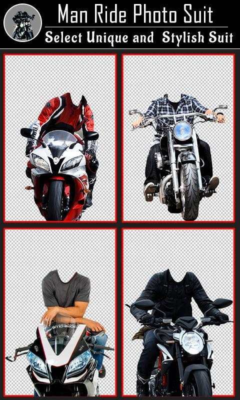 Man Bike Rider Photo Suit 2019 screenshot 2