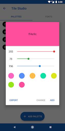 Contact Tiles screenshot 7