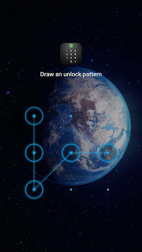 AppLock Live Theme - Earth 🌍 screenshot 1