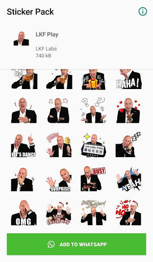LKF Play - Whatsapp Stickers screenshot 2