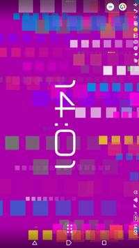 Digitle clock LWP screenshot 7