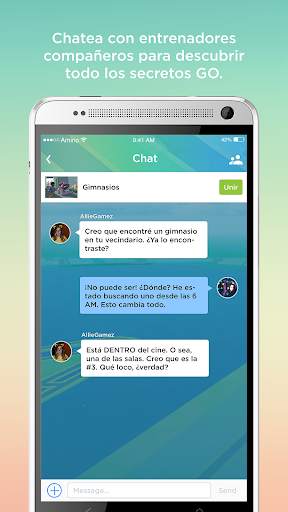 Go Amino para Pokemon Go Chat screenshot 2