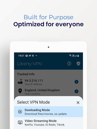 Liberty VPN Secure & Fast VPN screenshot 10