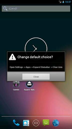 Expand Statusbar screenshot 2