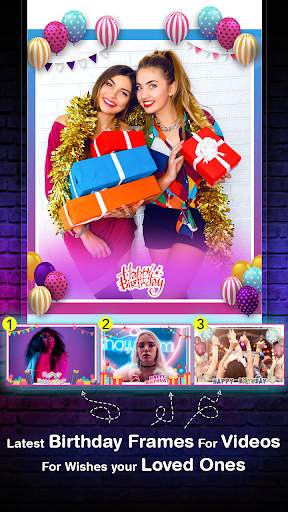 Birthday Video Maker with Song and Name screenshot 1