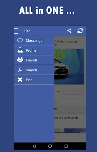 Lite for Facebook - Security Locker App screenshot 1