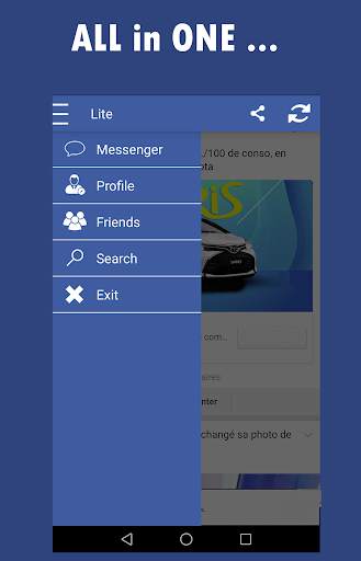 Lite for Facebook - Security Locker App screenshot 1