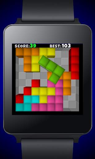 TetroCrate 3D for Android Wear screenshot 4