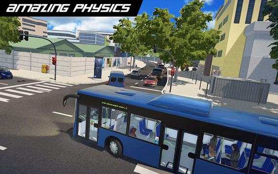 Offroad Snow Bus : Mountain Tracks Transport Coach screenshot 1