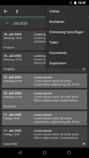 Meine Notizen - Notizblock screenshot 7