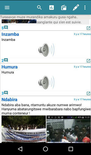 Burundi Direct News screenshot 2